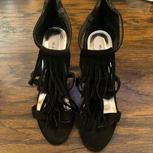 Steve Madden fringe heel